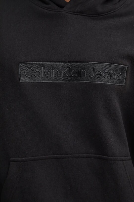 Bavlněná mikina Calvin Klein Jeans J30J326147 černá
