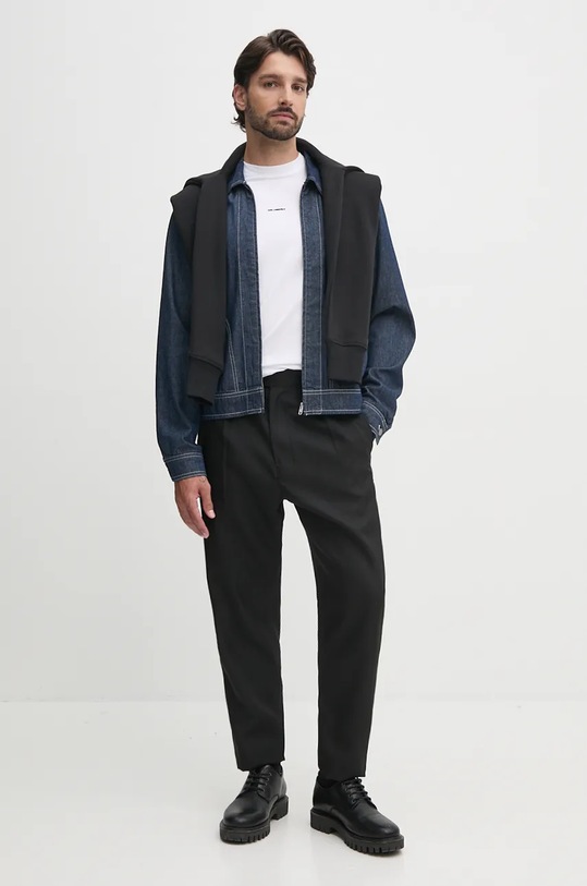 Calvin Klein Jeans bluza J30J326459 czarny AW24