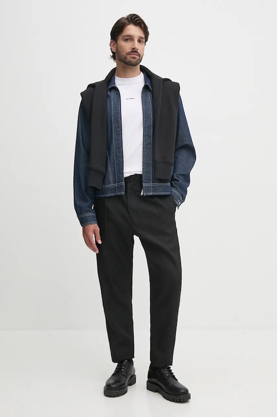 Calvin Klein Jeans bluza J30J326459 czarny AW24