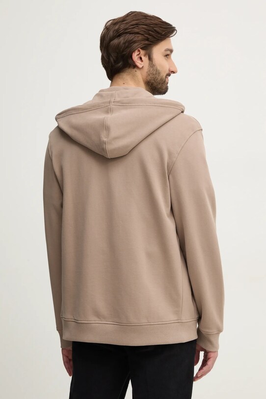 Одяг Бавовняна кофта Calvin Klein Jeans J30J326858 коричневий