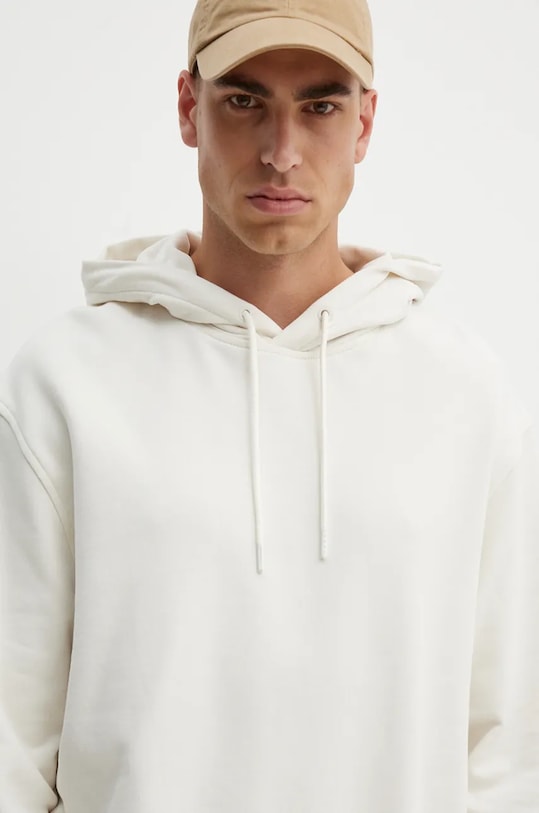 Calvin Klein Jeans bluza bawełniana beżowy J30J326874