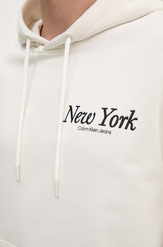 Calvin Klein Jeans hanorac de bumbac J30J326876 bej