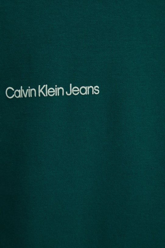 Dukserica Calvin Klein Jeans J30J326877 zelena