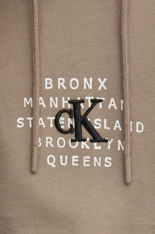 Calvin Klein Jeans bluza bawełniana J30J326879 beżowy