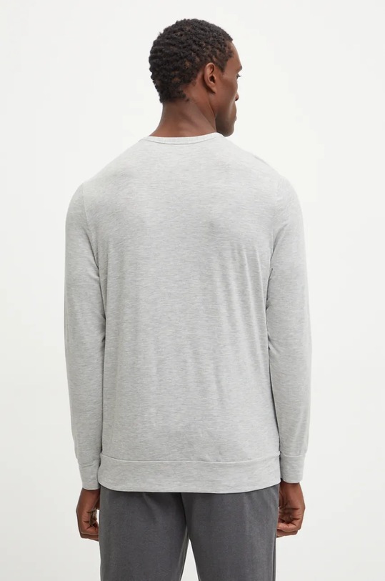 Pyžamové tričko s dlouhým rukávem Calvin Klein Underwear 000NM2234E šedá AW24