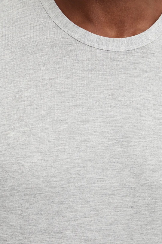 Pyžamové tričko s dlouhým rukávem Calvin Klein Underwear šedá 000NM2234E