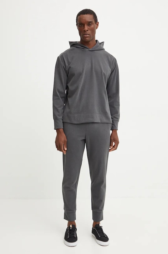 Mikina s kapucňou Calvin Klein Underwear 000NM2678E sivá AW24