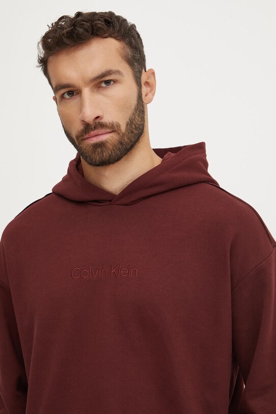 Бавовняна кофта Calvin Klein Underwear червоний 000NM2683E