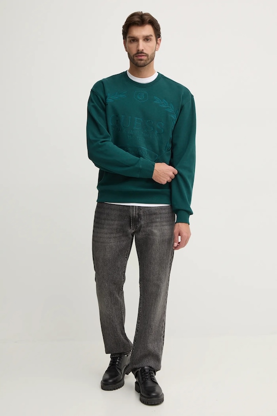 Mikina Guess ROY M4BQ04.K9YH1 zelená AW24