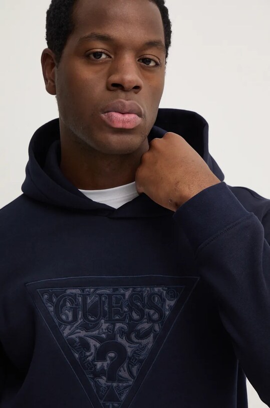 Кофта Guess EMBROIDERED тёмно-синий M4BQ25.K9Z21