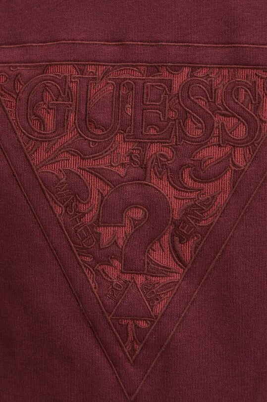 Μπλούζα Guess EMBROIDERED M4BQ25.K9Z21 μπορντό