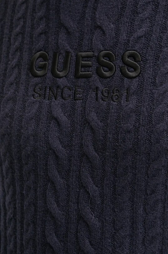 Guess sweter z domieszką wełny ELWYN M4BR11.Z3HA2 granatowy