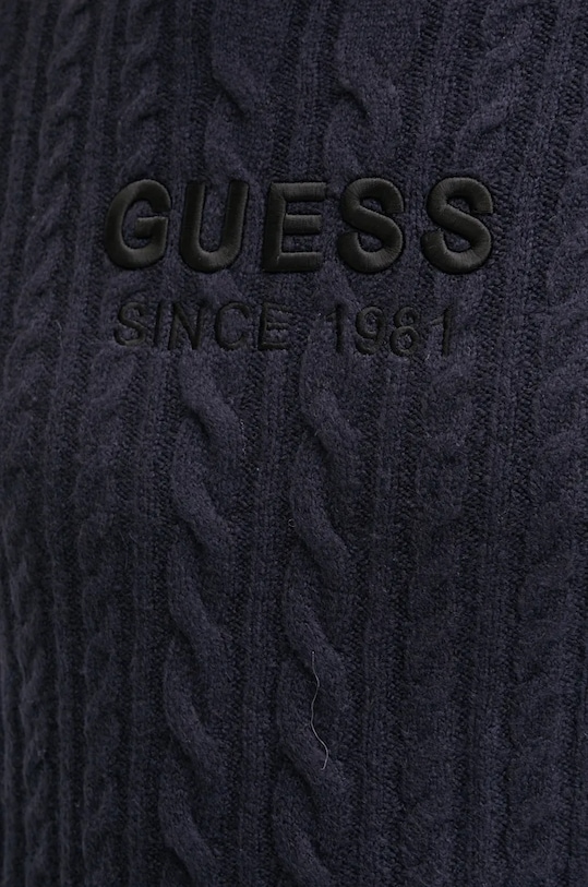 Sveter s prímesou vlny Guess ELWYN M4BR11.Z3HA2 tmavomodrá