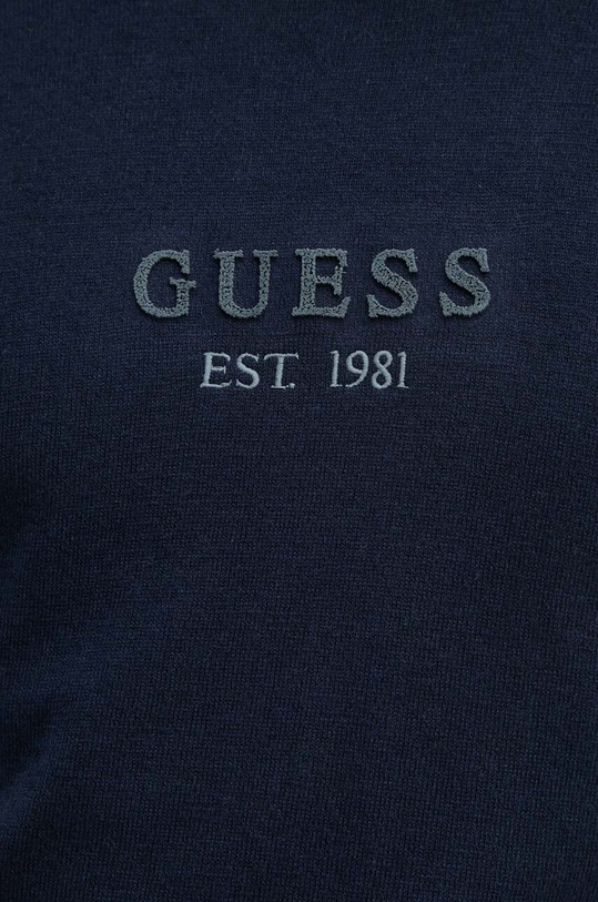 Guess sweter z domieszką wełny DORAN M4YR04.Z3052 granatowy