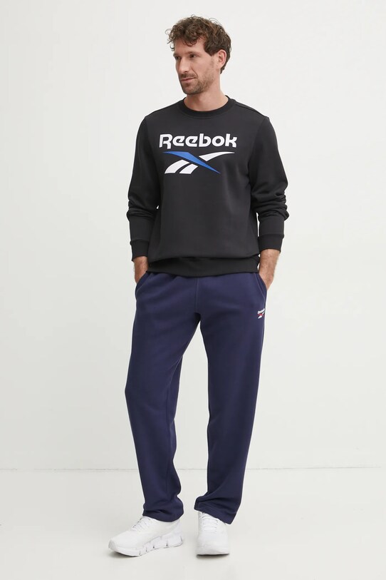 Reebok bluza 100206935 negru AW24