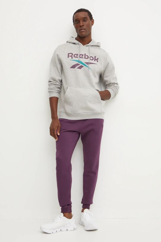 Кофта Reebok 100206026 сірий AW24