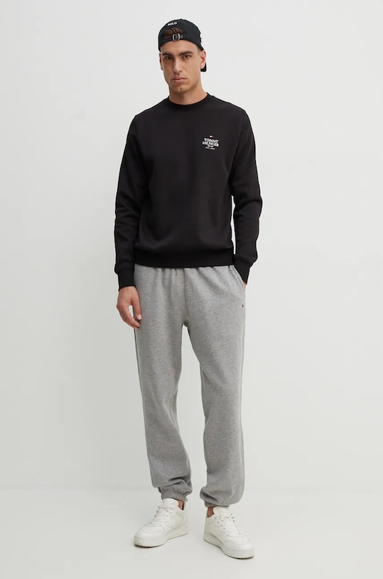 Mikina Tommy Hilfiger MW0MW35524 černá AW24