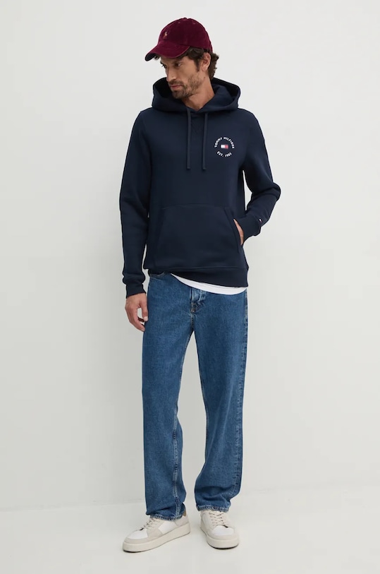 Dukserica Tommy Hilfiger MW0MW35531 mornarsko plava AW24