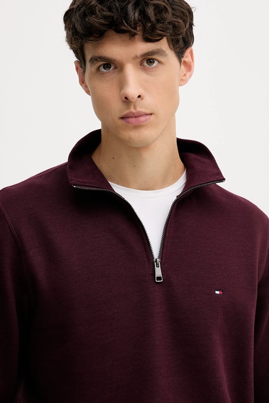 Μπλούζα Tommy Hilfiger μπορντό MW0MW37233