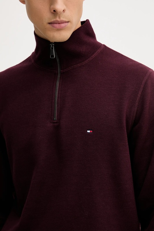 Μπλούζα Tommy Hilfiger MW0MW37233 μπορντό