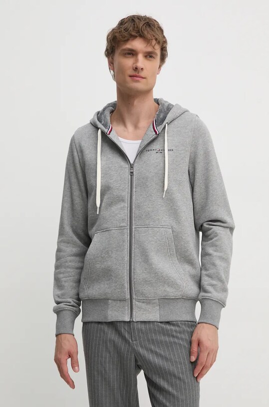 Кофта Tommy Hilfiger с капюшоном серый MW0MW37245