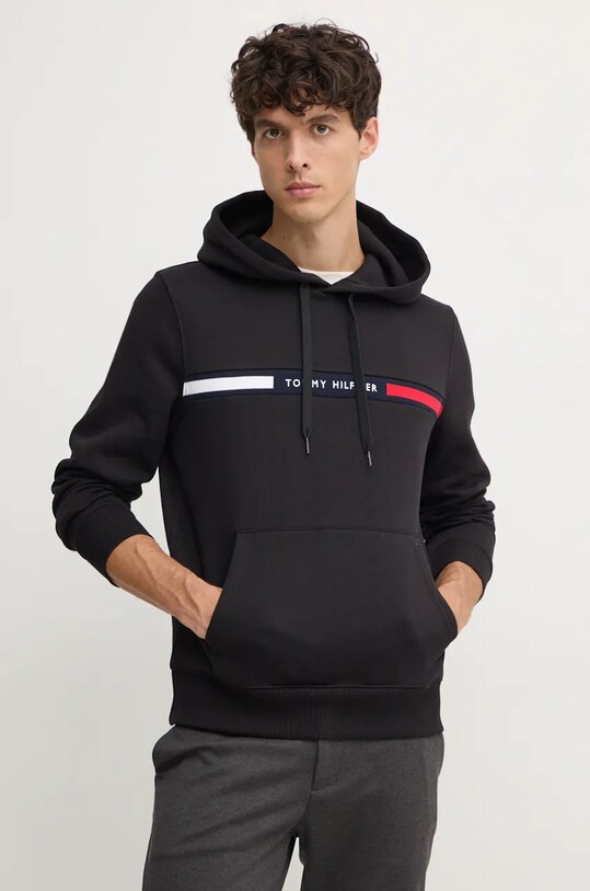 Кофта Tommy Hilfiger остальные чёрный MW0MW37361