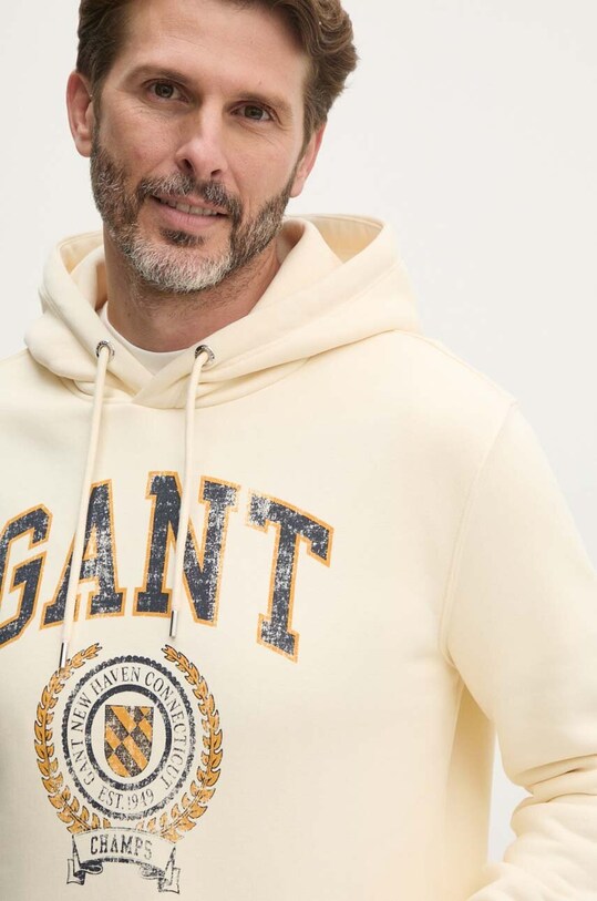 Кофта Gant с капюшоном бежевый 2015068