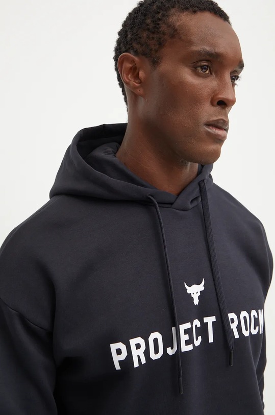 Under Armour felpa tuta Project Rock nero 1386882