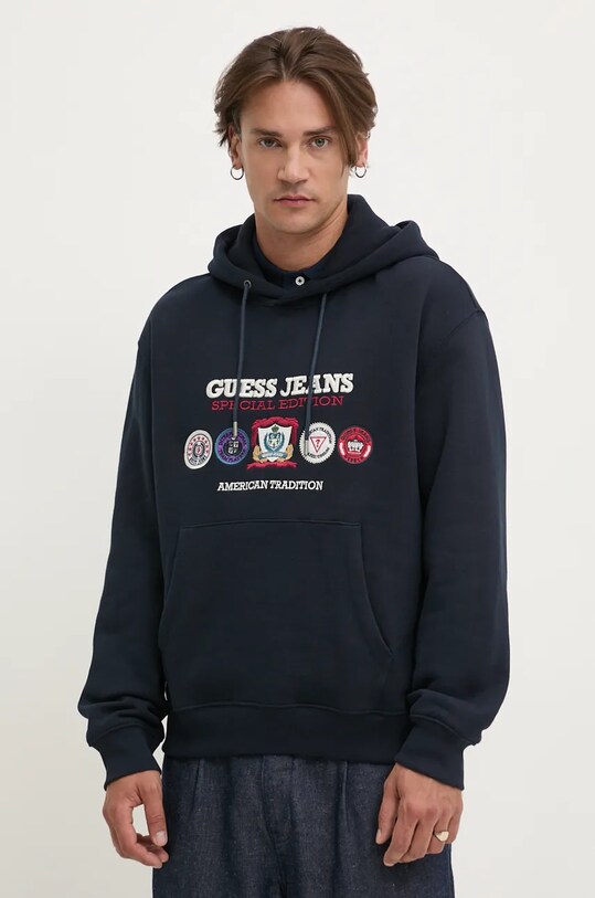 Кофта Guess Jeans остальные тёмно-синий M4BQ32.K9V31