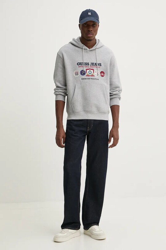 Кофта Guess Jeans M4BQ32.K9V31 серый AW24