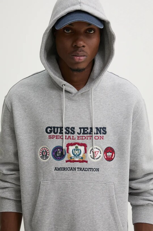 Mikina Guess Jeans sivá M4BQ32.K9V31