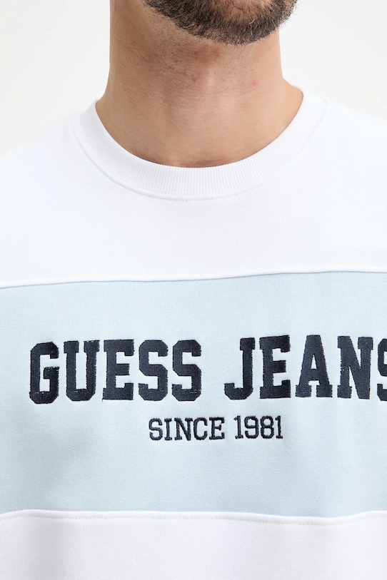 Μπλούζα Guess Jeans M4BQ39.K9V31 λευκό