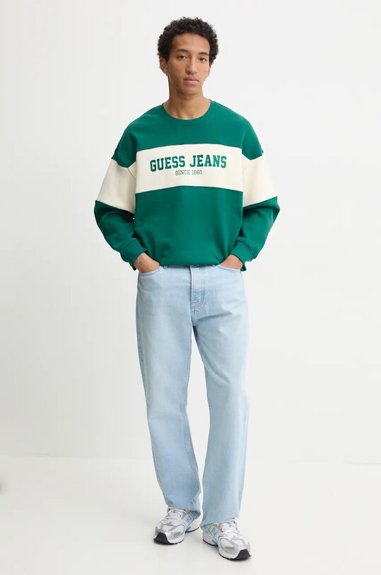 Кофта Guess Jeans M4BQ39.K9V31 зелёный SS25