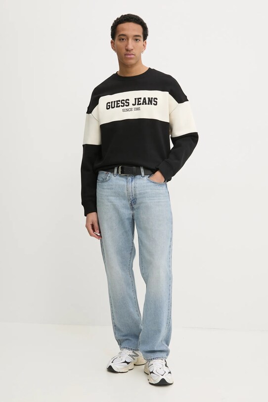 Guess Jeans bluza M4BQ39.K9V31 negru SS25
