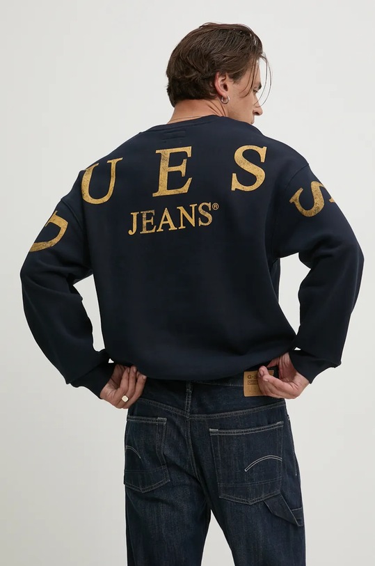 Guess Jeans bluza pozostałe granatowy M4BQ40.K9V31