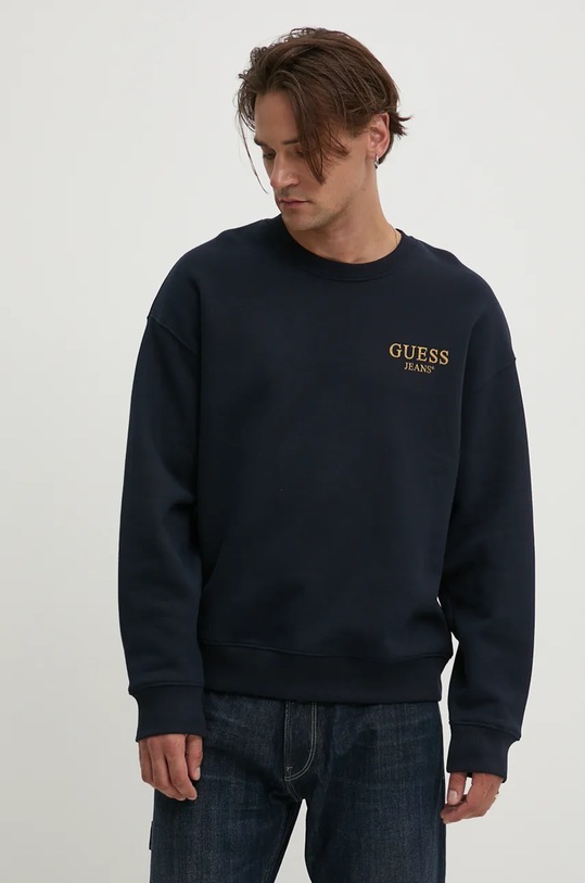Guess Jeans bluza M4BQ40.K9V31 granatowy AW24