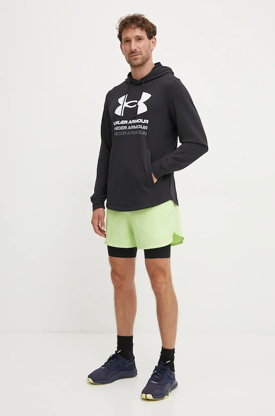 Under Armour hanorac de antrenament Rival 1386047 negru AW24