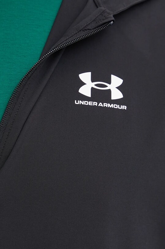 Under Armour wiatrówka Vibe Woven Windbreaker czarny 1386555