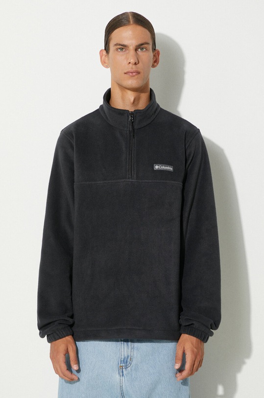 Columbia bluza polarowa Steens Mountain Half Zip bez kaptura czarny 1620191