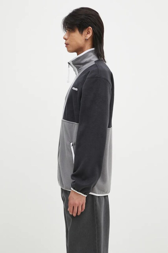 Поларен суичър Columbia Backbowl II Full Zip Fleece 2090851 сив AW25