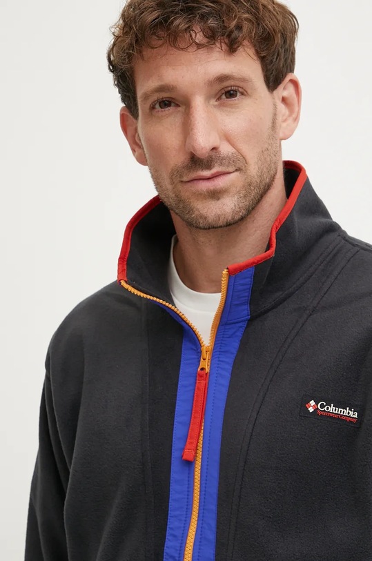 Columbia hanorac fleece Backbowl II Full Zip Fleece negru 2090851