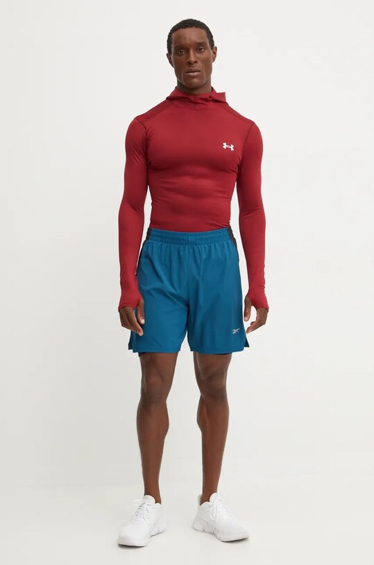 Under Armour hanorac de antrenament ColdGear Elite 1386944 burgundia AW24