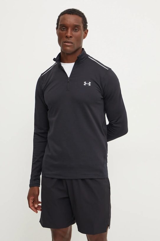 Under Armour bluza treningowa Vanish Cold Weather z elastanem czarny 1387793