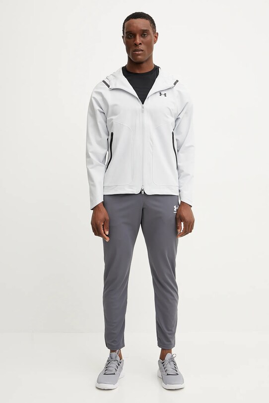 Tréningová bunda Under Armour Unstoppable 1389354 sivá AW25