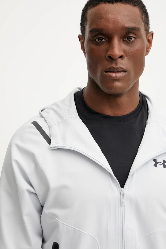 Tréningová bunda Under Armour Unstoppable sivá 1389354