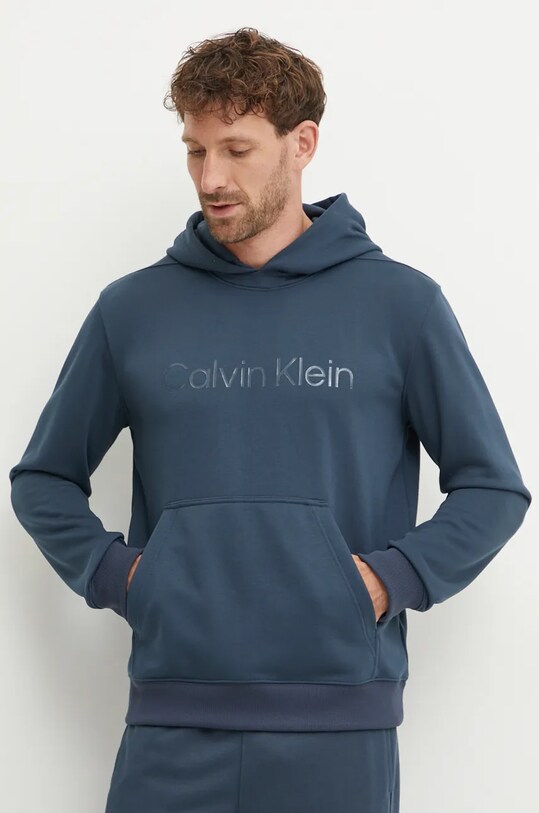 Тренувальна кофта Calvin Klein Performance інші блакитний 00GMF4W302
