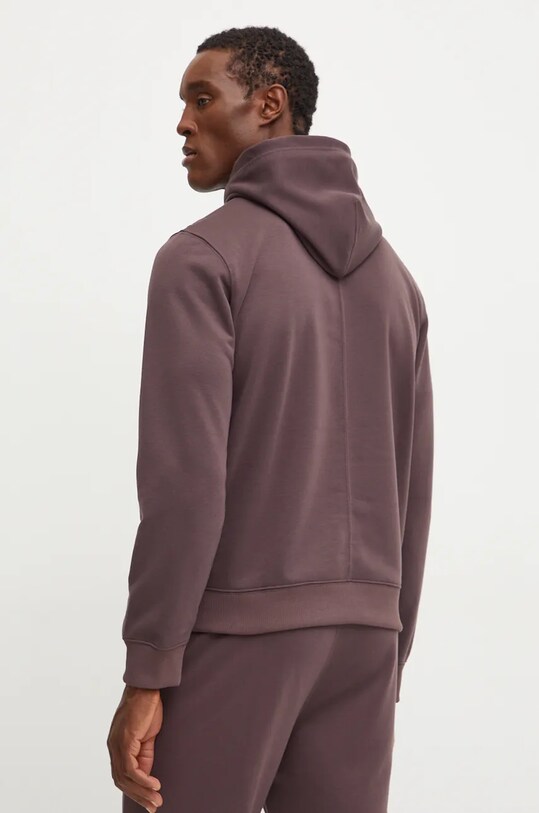 Odzież Calvin Klein Performance bluza treningowa 00GMF4W302 brązowy