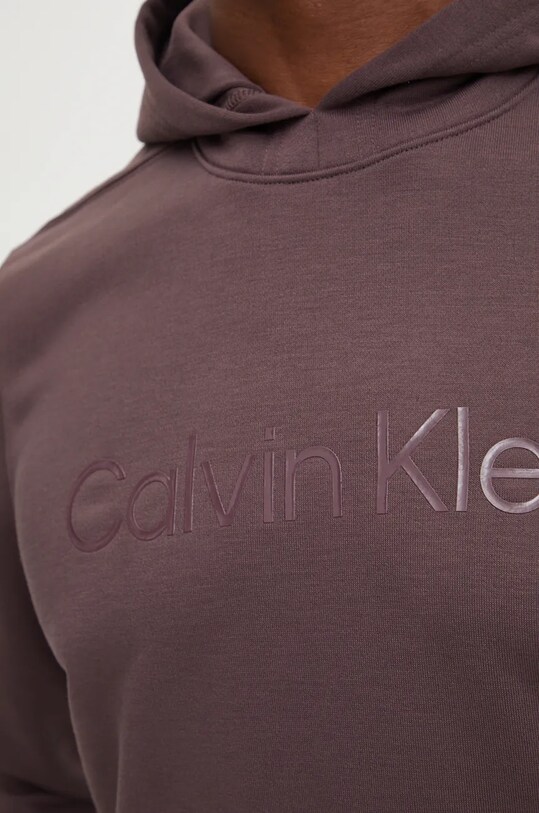 Calvin Klein Performance bluza treningowa 00GMF4W302 brązowy
