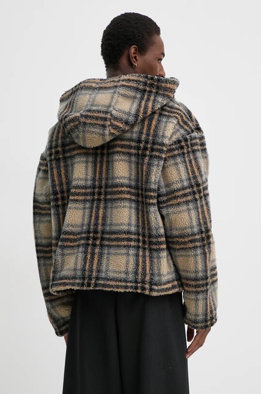 Одежда Флисовая кофта Y/Project INSERT HOOD FLEECE PULLOVER 209JA003 бежевый