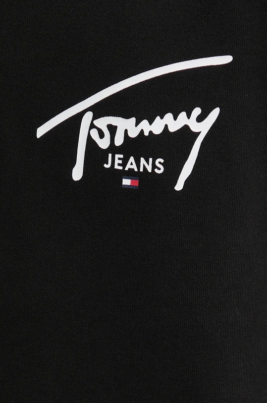 Bavlněná mikina Tommy Jeans DM0DM19230 černá